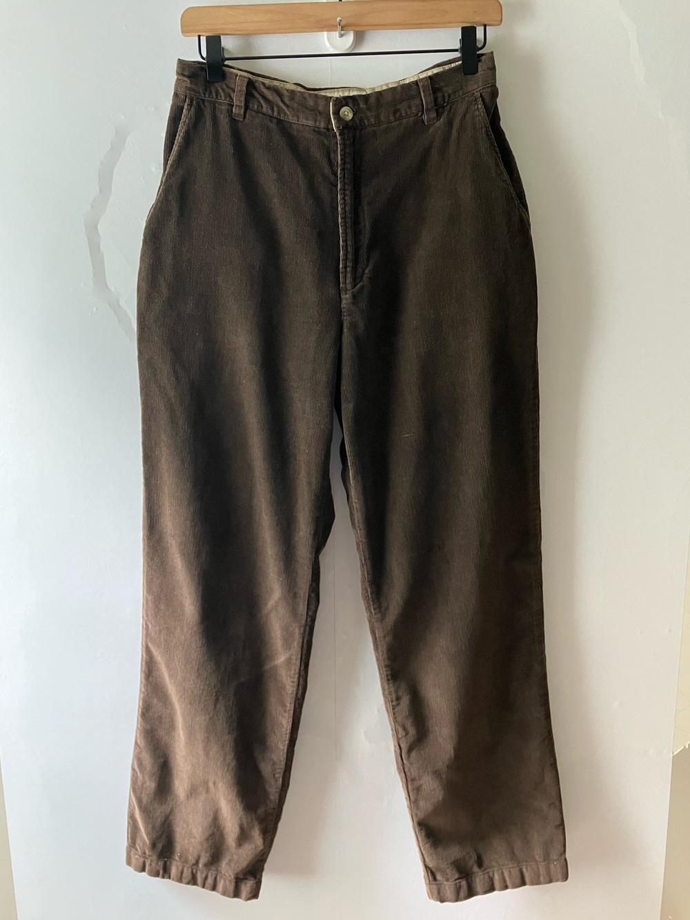 COLUMBIA Chocolate Brown High Waisted Corduroy Pants**